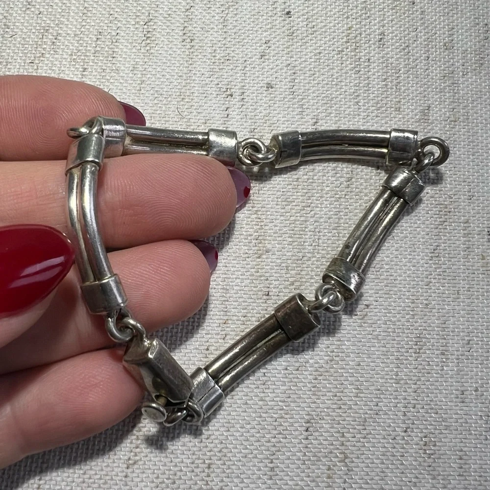 Vintage Taxco Mexico Sterling silver bracelet